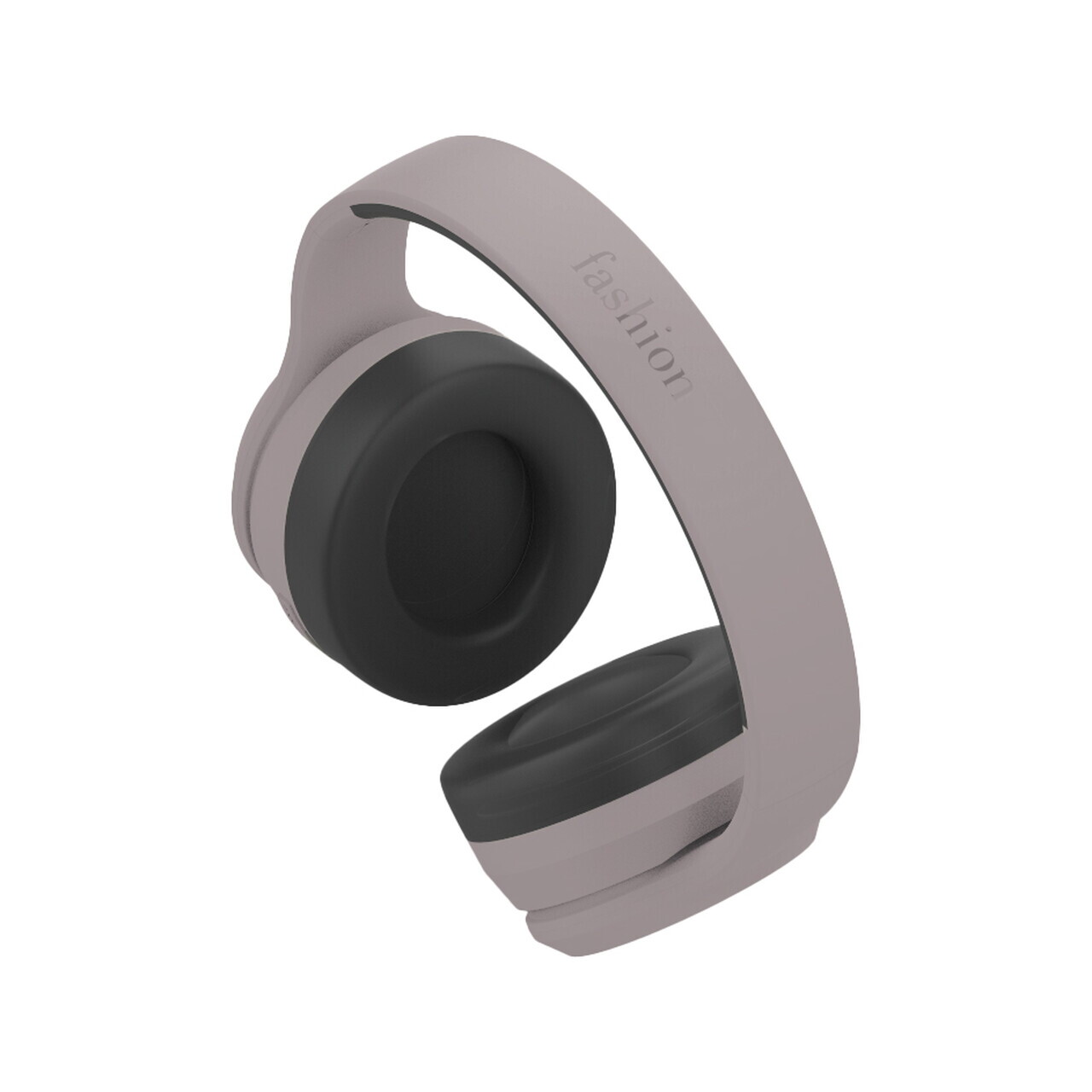 Casti wireless ANC Fashion TV, Headphones, 17x18.5x8 cm, taupe - imagine 3