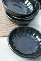Set boluri pentru aperitive, Hermia, 275KRM2414, Ceramica, Antibacterian, Albastru inchis