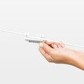 Set sfoara pentru haine cu accesorii, Brabantia, White, 12 m capacitate de uscare, polipropilena, alb
