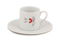 Set de cafea Kutahya Porselen, RU04KT118078, 4 piese, portelan