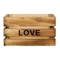 Cutie pentru depozitare, Love, Creaciones Meng, 18x12x10 cm, MDF
