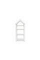Raft universal, Hanah Home, Multipurpose Shelves 4, 50x120x30 cm, Alb / Galben