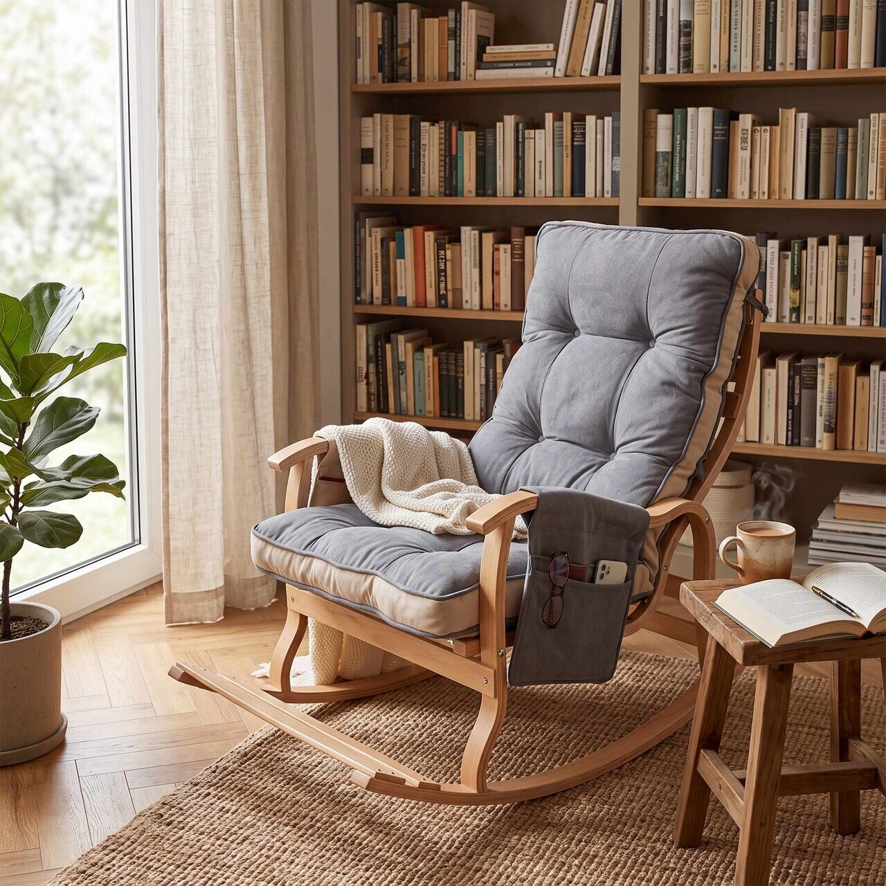 Balansoar, Atelier del Sofa, 352DWL1105, Gri / Crem
