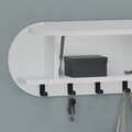 Umeras, Decortie, Kroma Hanger, 84x28 cm, PAL, Alb