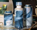 Vas decorativ Elegant Tall, Mauro Ferretti, 14x40 cm, ceramica, multicolor