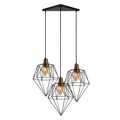 Lustra, Tatum, 584TTM1345, Metal, Negru