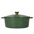 Oala Andreas, Homla, 36x22x17 cm, 3.5 L, fonta, verde