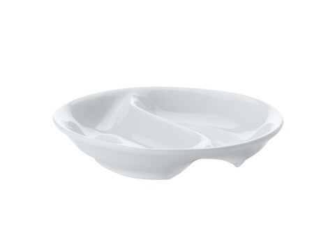 Platou mic pentru servire gustari, maxwell   williams, basics, 35 ml, 10 cm Ø, portelan, alb