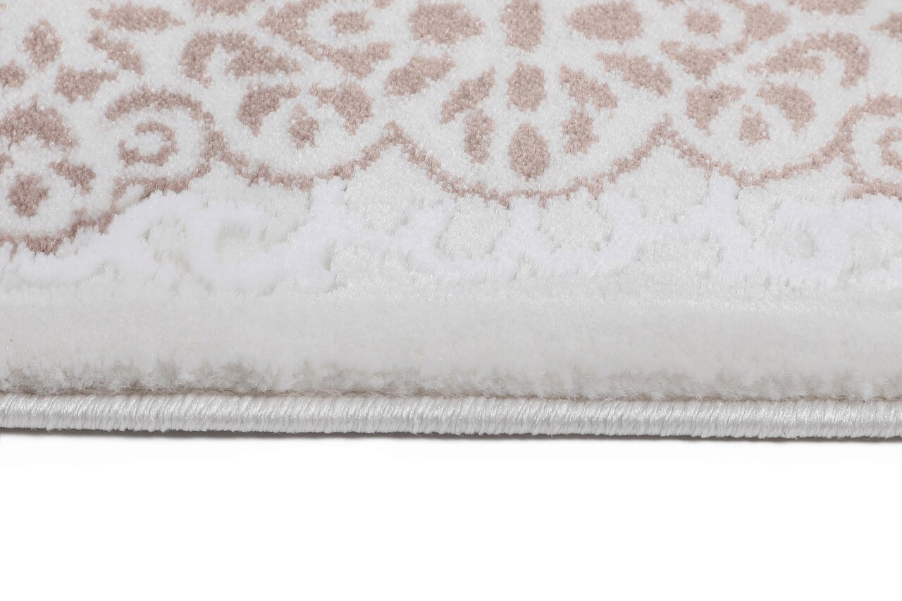 Covor, 4318A, 100x300 cm, Polipropilena, Bej / nurcă - 1 | YEO