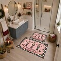 Set covorase de baie, Asr190, Roz