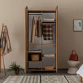 Dulap pentru haine, Sapphire, Dynamic, PAL, Maro