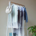 Set 2 huse pentru haine, Brabantia, Clothes Cover, 60x100 cm, nailon, transparent/gri