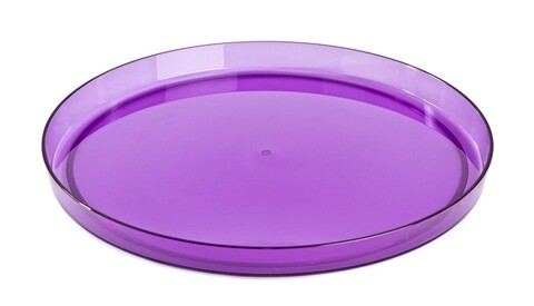 Tava pentru servire purple, bizzotto, 35.5 cm, acril