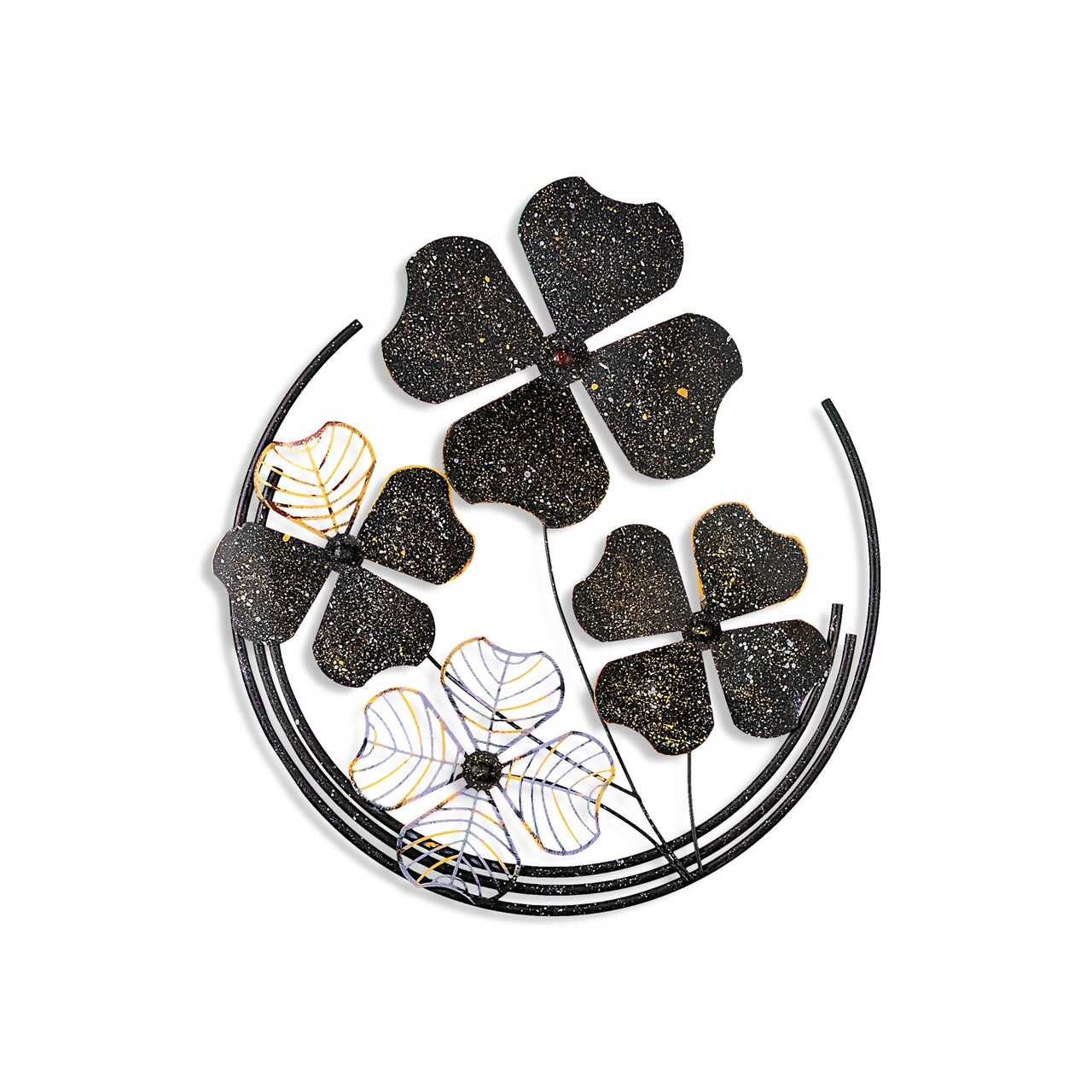 Decoratiune de perete, Shihezi 3, Dimensiune: 50 x 50 x 4 cm, Multicolor - view 6
