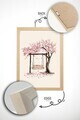 Tablou decorativ, Arteastermodel60-5070, MDF, Multicolor
