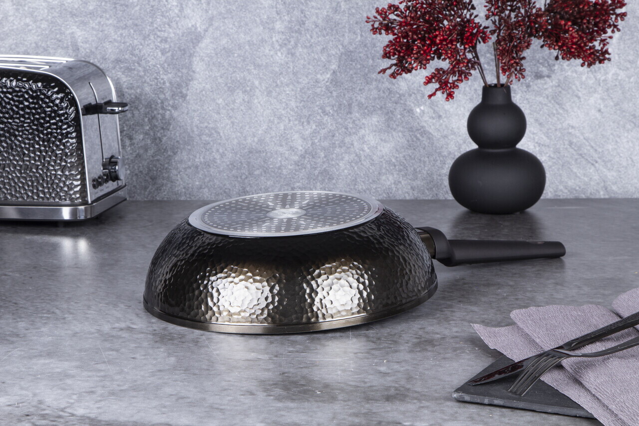 Tigaie Wok Berlinger Haus, Primal Gloss, 28 cm, 3.2 L, aluminiu forjat, negru - imagine 13