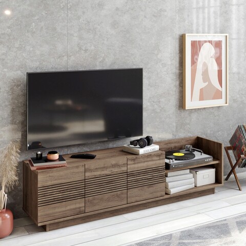 Comoda tv, decorotika, viano, 167.6x43.1x35.3 cm, nuc