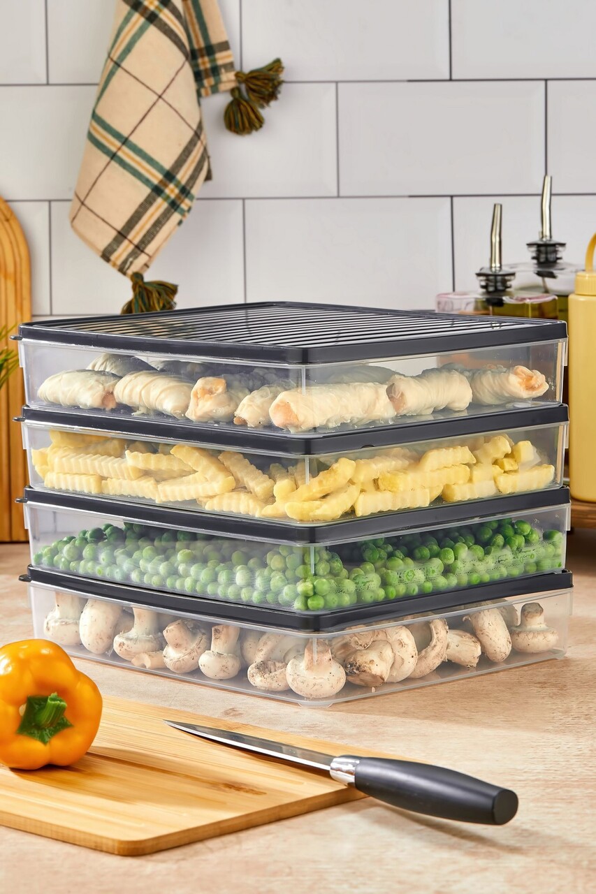 Set recipiente depozitare, Hermia, 452PTR1148, Antracit - view 3
