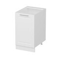 Dulap pentru bucatarie, Hanah Home, Minar, 45x87x58 cm, Alb