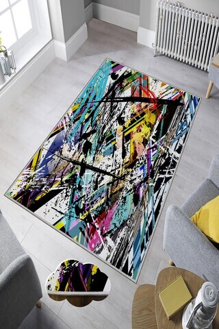 Covor, Hmnt97, 100x150 cm, Multicolor