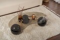 Masuta de cafea, Nordure, Sphere, Negru/Bronz