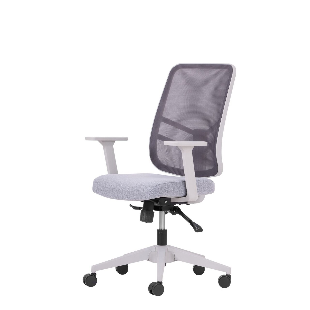 Set scaune de birou (2 piese), Hanah Home, Leto 108, Plastic, Gri - view 4