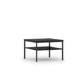 Masuta de cafea ELTAP, Lanzzi, 60x60x40 cm, metal/MDF laminat, negru/auriu