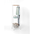 Suport pentru haine, Brabantia, Linn Compact, 57x60.6x190 cm, otel, alb