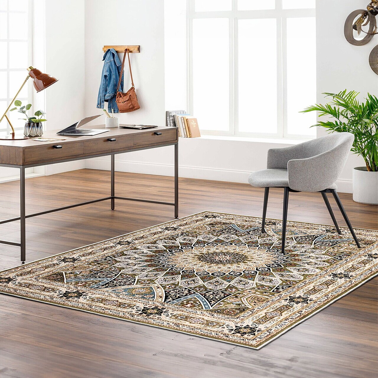 Covor Kece-Fr12 80x150 cm Poliester Maro