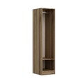 Dulap pentru haine, Minerva, Minar Kale, Alb / Dore