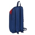 Rucsac pentru copii, Safta, University Mini, 22 x 39 x 10 cm, poliester, albastru/rosu