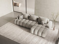 Coltar extensibil dreapta 3 locuri, Linz, Cosmopolitan Design, 275x142x84 cm, tesatura structurata, bej