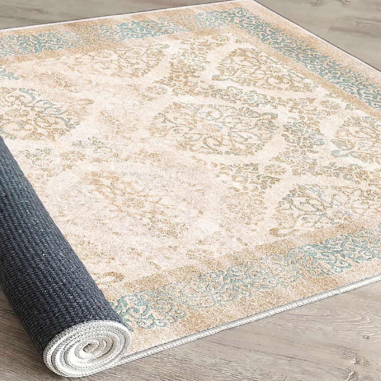 Covor, Els2079, 160x230 cm, Catifea, Multicolor — imaginea 3