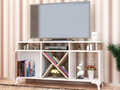 Comoda TV, Decorotika, Ay, 120x53.6x29.5 cm, Alb / Cordoba