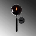 Aplica de perete, Fulgor, 942FLG1311, Metal, Negru