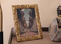 Rama foto Poppy, Mauro Ferretti, 15x20 cm, polirasina/sticla, auriu