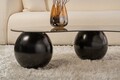 Masuta de cafea, Nordure, Sphere, Negru/Bronz