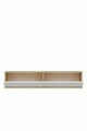Dulap, Hanah Home, Didema, 120x25.5x30 cm, Stejar Safir / Alb