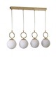 Lustra, Stala, 846STL1804, Metal, Aur/Alb