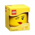 Cutie de depozitare Winky L, LEGO, 850 ml, polipropilena, galben