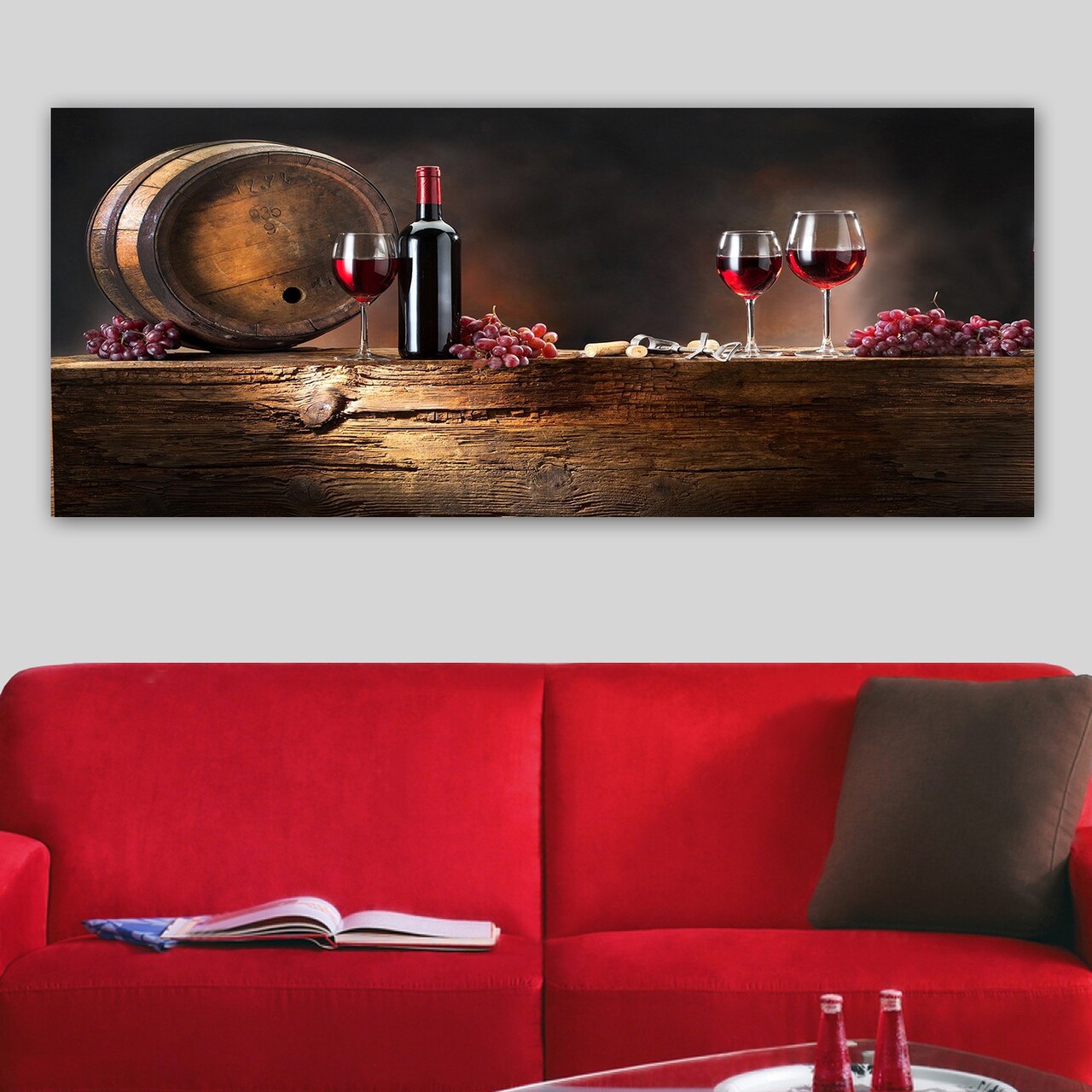 Tablou decorativ YTYDR70_50120 Cadru: 100% LEMN (grosime: 3 cm) Multicolor