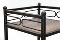 Biblioteca Essential Square, Mauro Ferretti, 26 x 26 x 112  cm, fier/MDF
