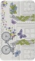 Covoras de baie Spilled Flowers, Confetti, 80x140 cm, mov