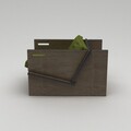 Fotoliu, Hanah Home, Winner, 74x57x92 cm, 100% BIRCH PLYWOOD, Lemn natural / Verde