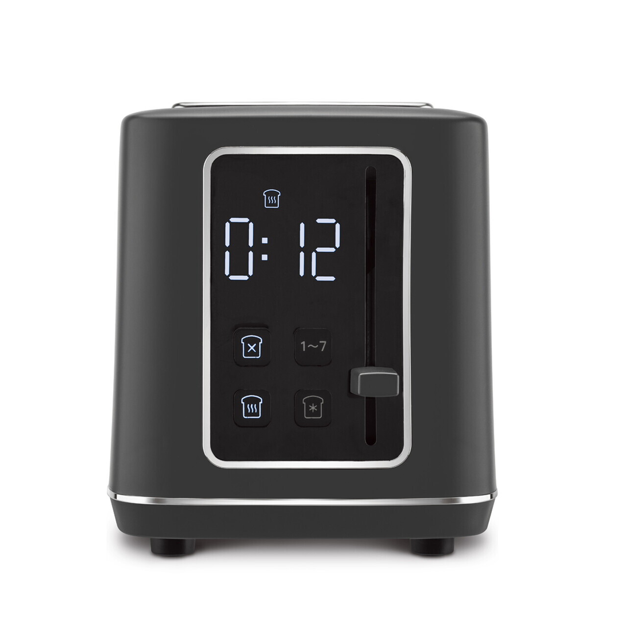 Prajitor de paine digital Berlinger Haus, Anthracite, 27.8x16.6x19.1 cm, inox, antracit mat - imagine 6