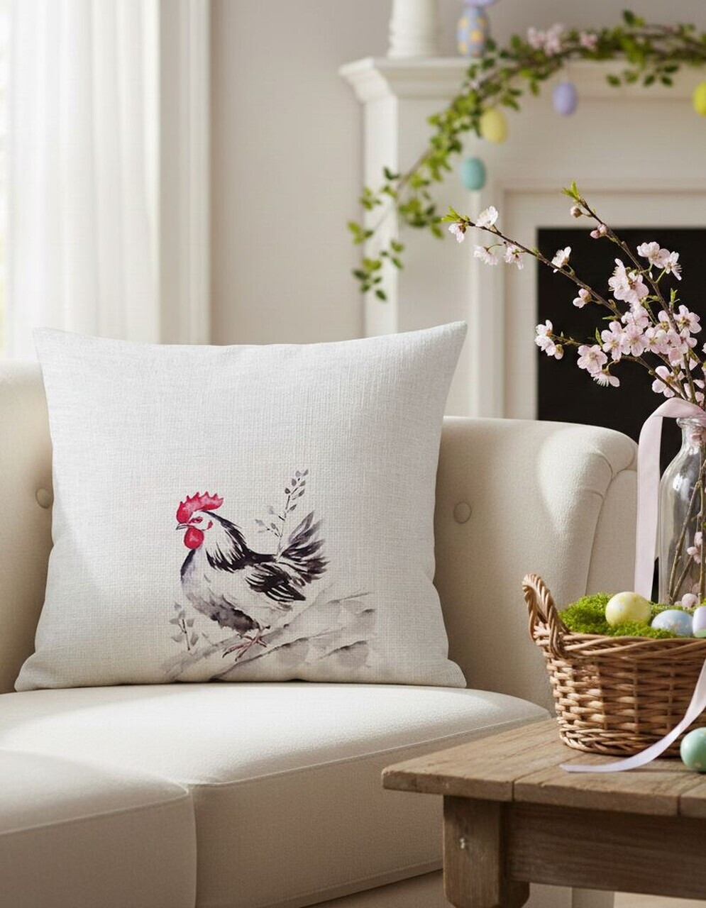 Husa de perna, Pillow 0023, 43x43 cm, Multicolor — imaginea 3