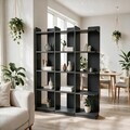 Corp biblioteca, Hanah Home, Aura, 37.8x150x23.8 cm, Antracit