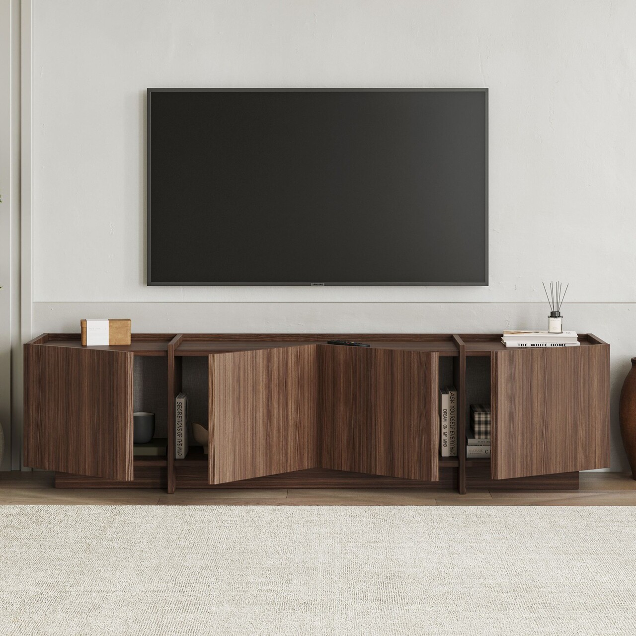Comoda TV, Nordure, Lowen, 180x46x35 cm, Nuc Milano - imagine 3