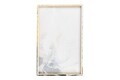 Tablou decorativ, 4570COC-011, Canvas, Cadru din pin (2,8 mm), Albastru/Alb