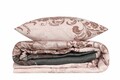 Lenjerie de pat dubla, Victoria, Rina 121VCT63461, 3 piese, bumbac satinat, multicolor
